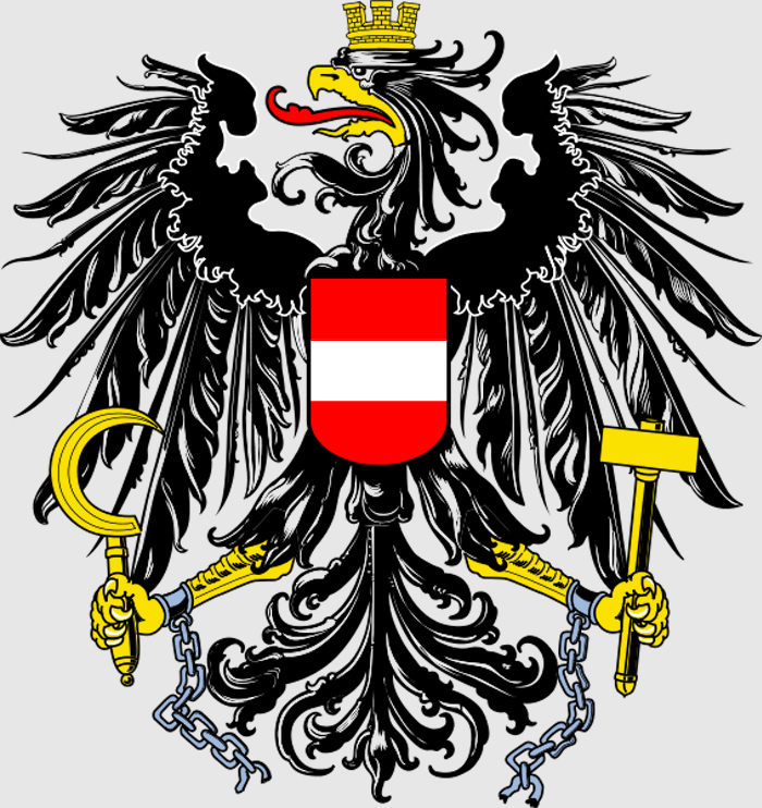 флаг и герб австрии