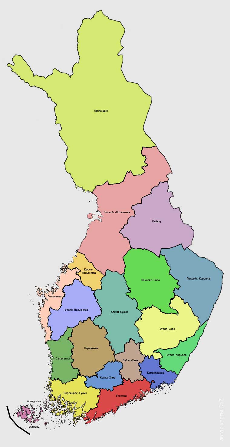 области Финляндии