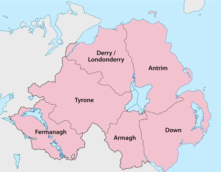 графства Северной Ирландии